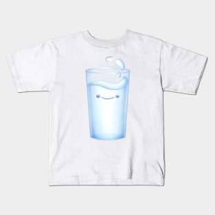 A Glass of Water 💧 Kids T-Shirt